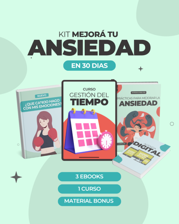 KIT Mejora tu ansiedad en 30 días